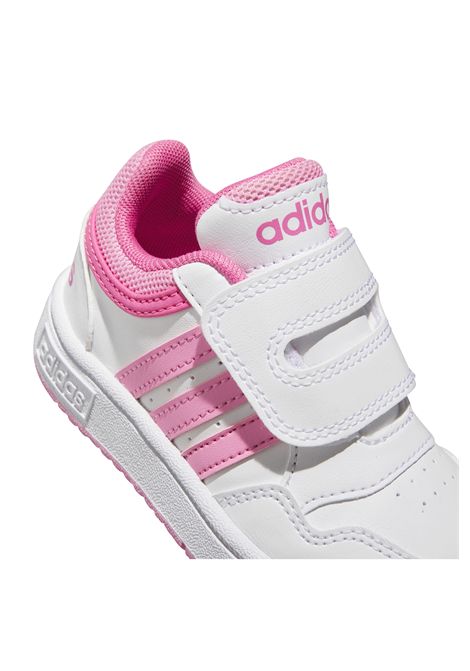 Adidas Hoops 3.0 CF Shoes White Pink Infant ADIDAS CORE | Sneakers | IG3719-